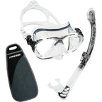 Cressi Big Eyes Evolution & Alpha Ultra Dry Snorkeling Combo | Cressi Diving Gear Canada.