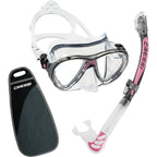 Cressi Big Eyes Evolution & Alpha Ultra Dry Snorkeling Combo | Cressi Diving Gear Canada.