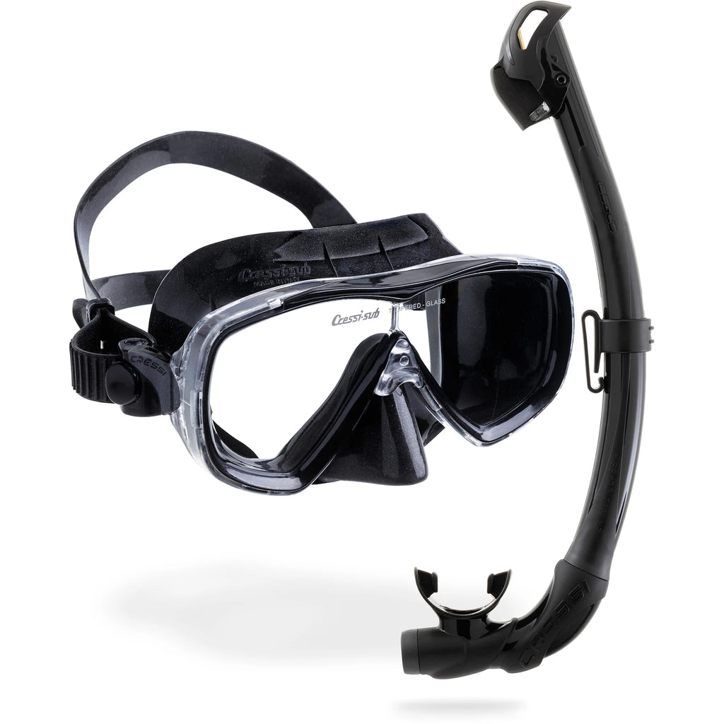 Cressi Estrella & Seal Dry Snorkelling Combo | Cressi Diving Gear Canada.