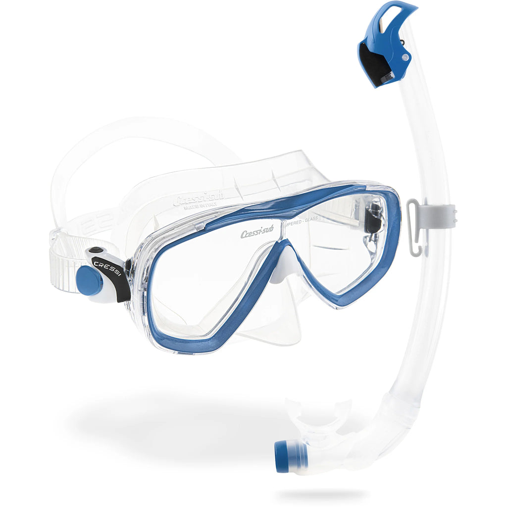Cressi Estrella & Seal Dry Snorkelling Combo | Cressi Diving Gear Canada.