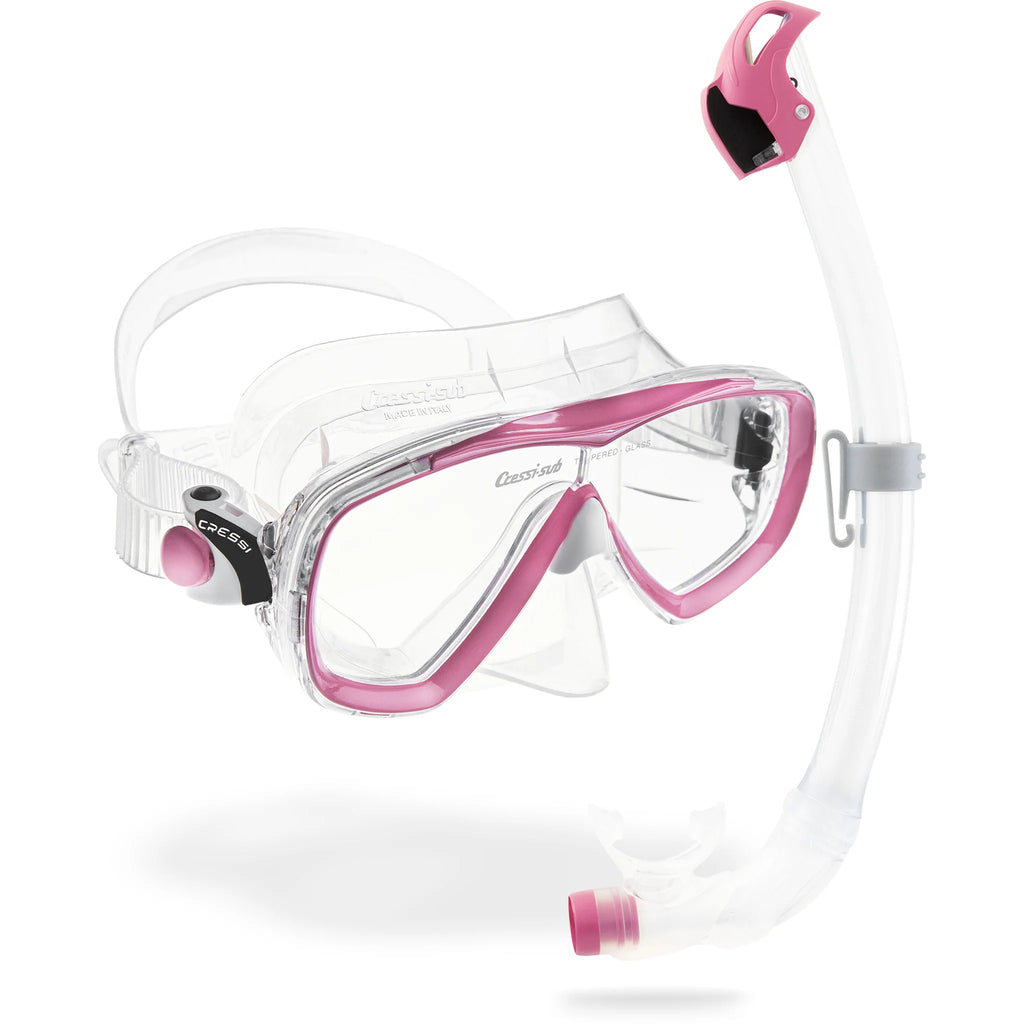 Cressi Estrella & Seal Dry Snorkelling Combo | Cressi Diving Gear Canada.