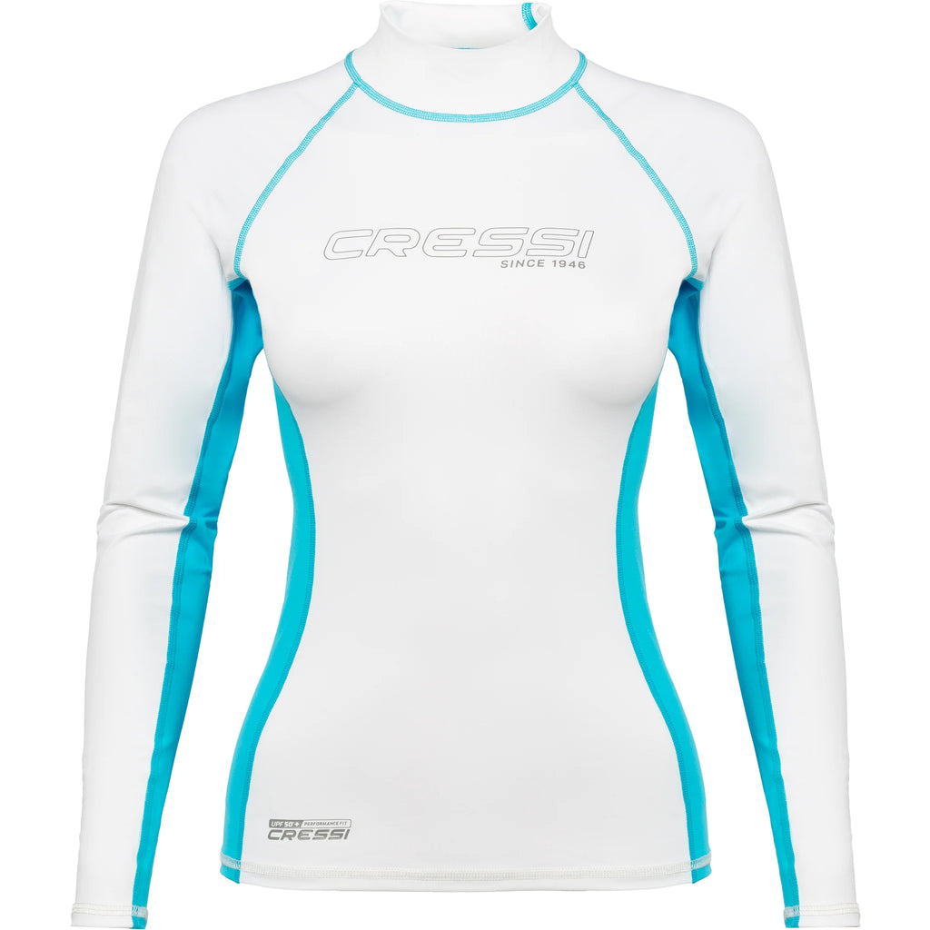 Cressi Fit Cut Long Sleeve Women's Rash Guards | Cressi Diving Gear Canada.
