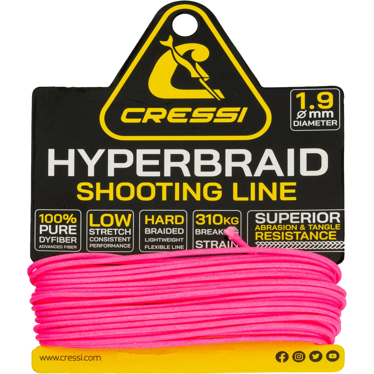 Cressi Dyneema Hyper Braid Line 1.9mm | Cressi Diving Gear Canada.