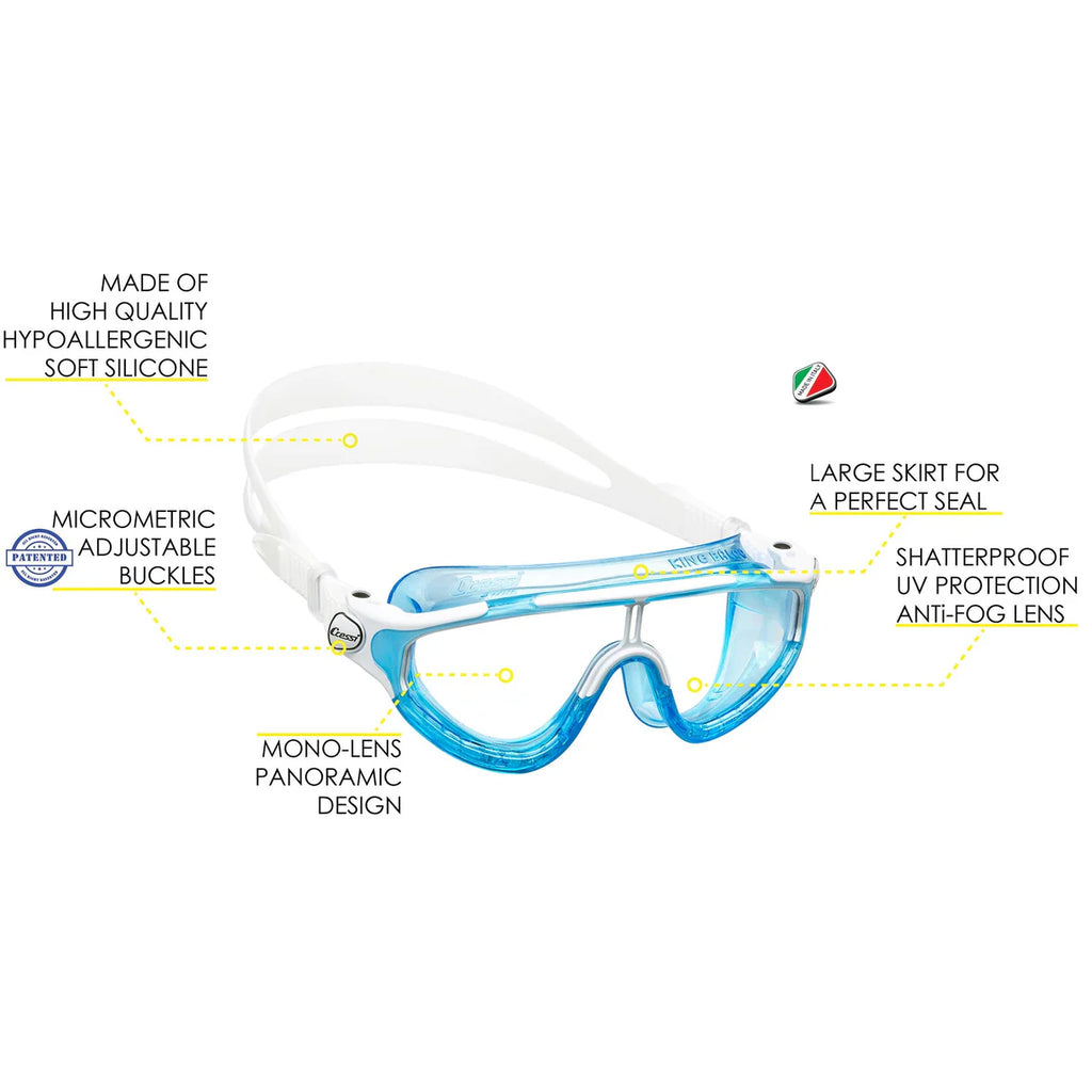 Cressi King Baloo Kid's Goggles | Cressi Diving Gear Canada.