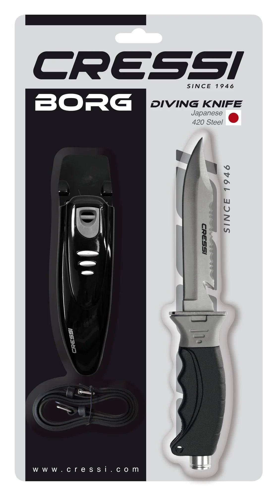 Cressi Borg Knife | Cressi Diving Gear Canada.