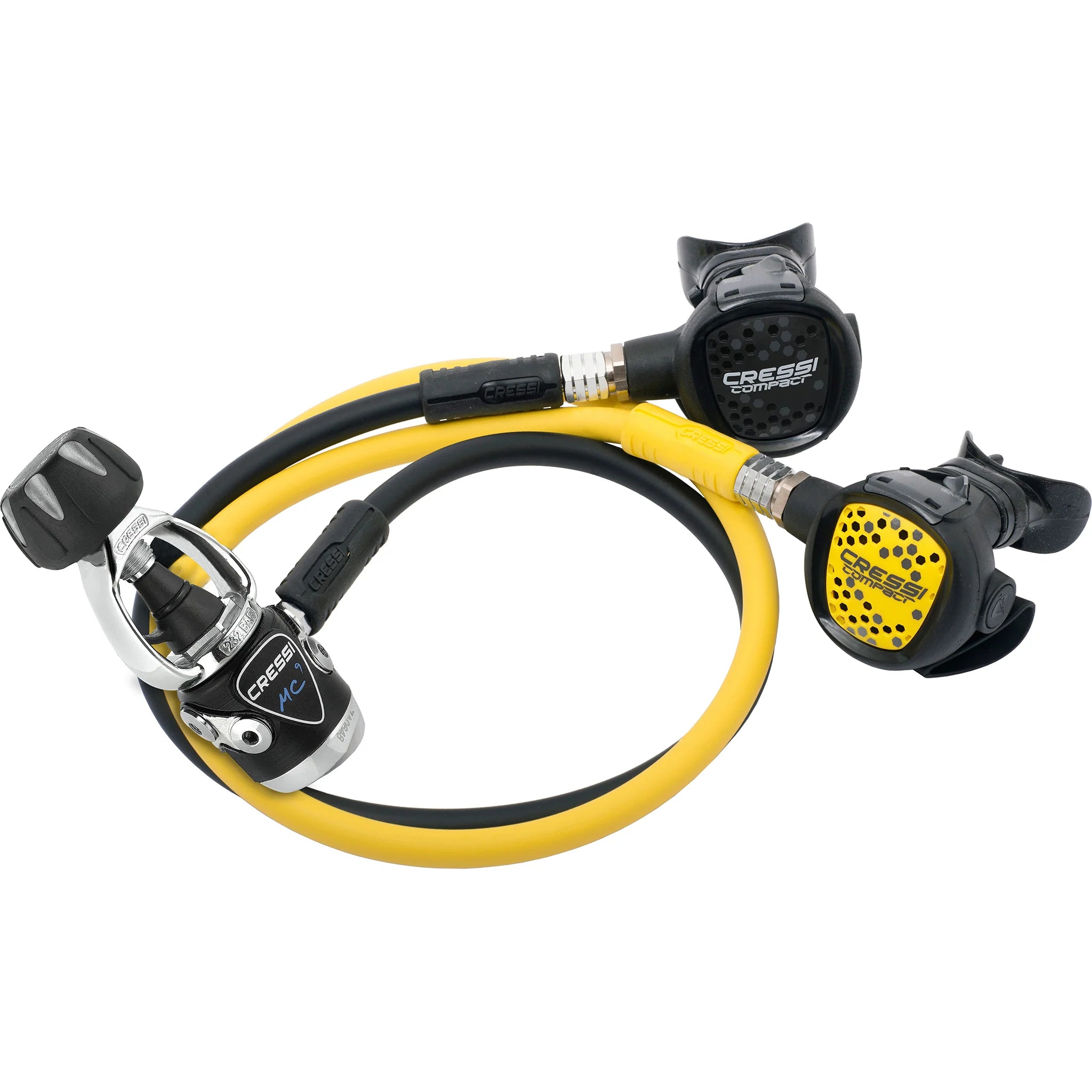 Cressi MC9/Compact and Octopus Compact Regulator Set INT | Cressi Diving Gear Canada. Main image