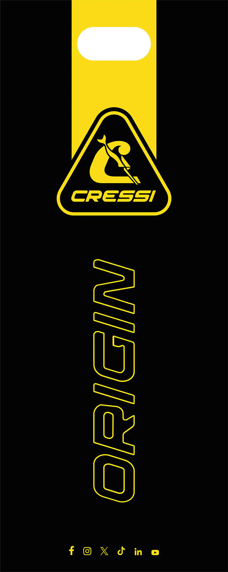 Cressi Origin HD Open Heel Fins | Cressi Diving Gear Canada.