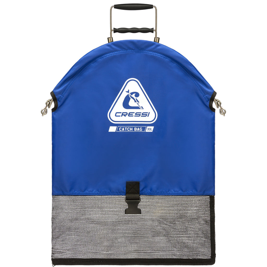 Cressi Heavy Duty One Handed Catch Bag With Zipper 30L | Cressi Diving Gear Canada.