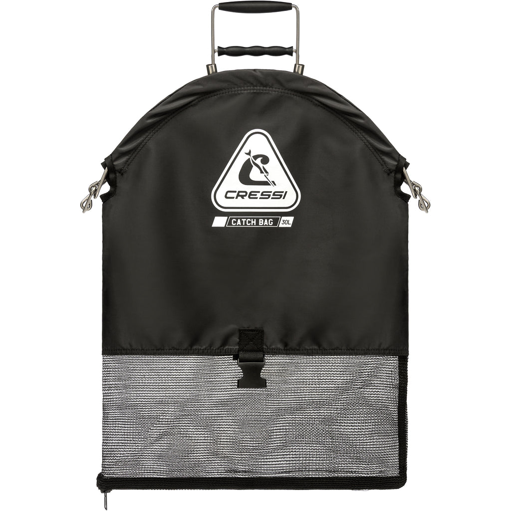 Cressi Heavy Duty One Handed Catch Bag With Zipper 30L | Cressi Diving Gear Canada.