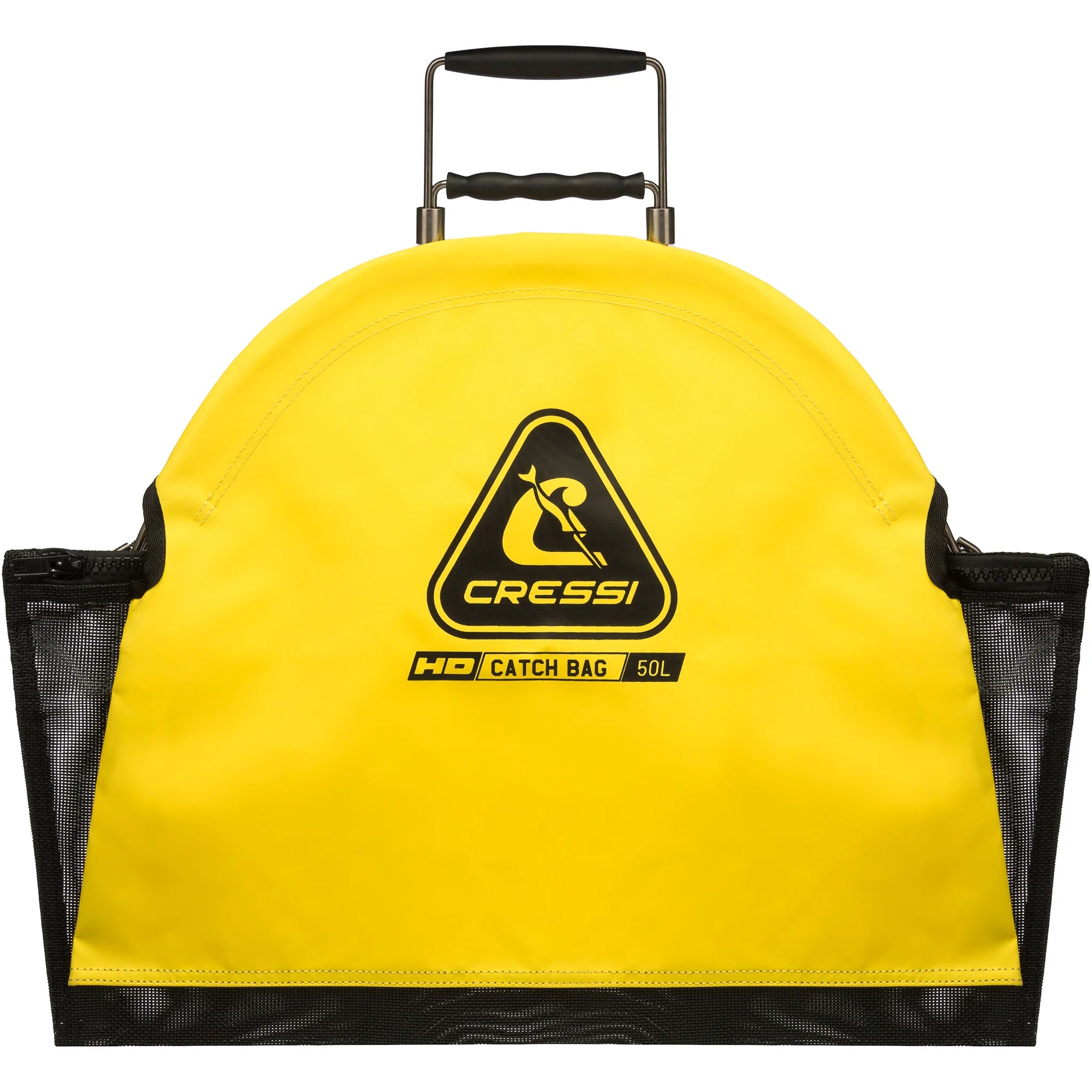 Cressi Heavy Duty One Handed Catch Bag With Zipper 50L | Cressi Diving Gear Canada.