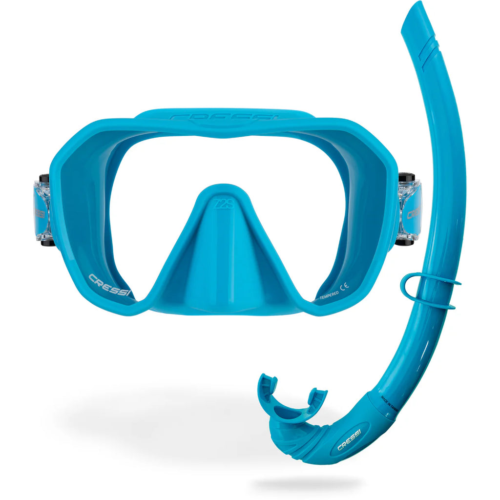 Cressi Z2S & Corsica Free Mask & Snorkel Set | Cressi Diving Gear Canada.