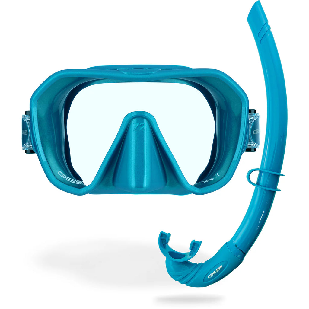 Cressi Z2 & Corsica Free Mask & Snorkel Set | Cressi Diving Gear Canada.