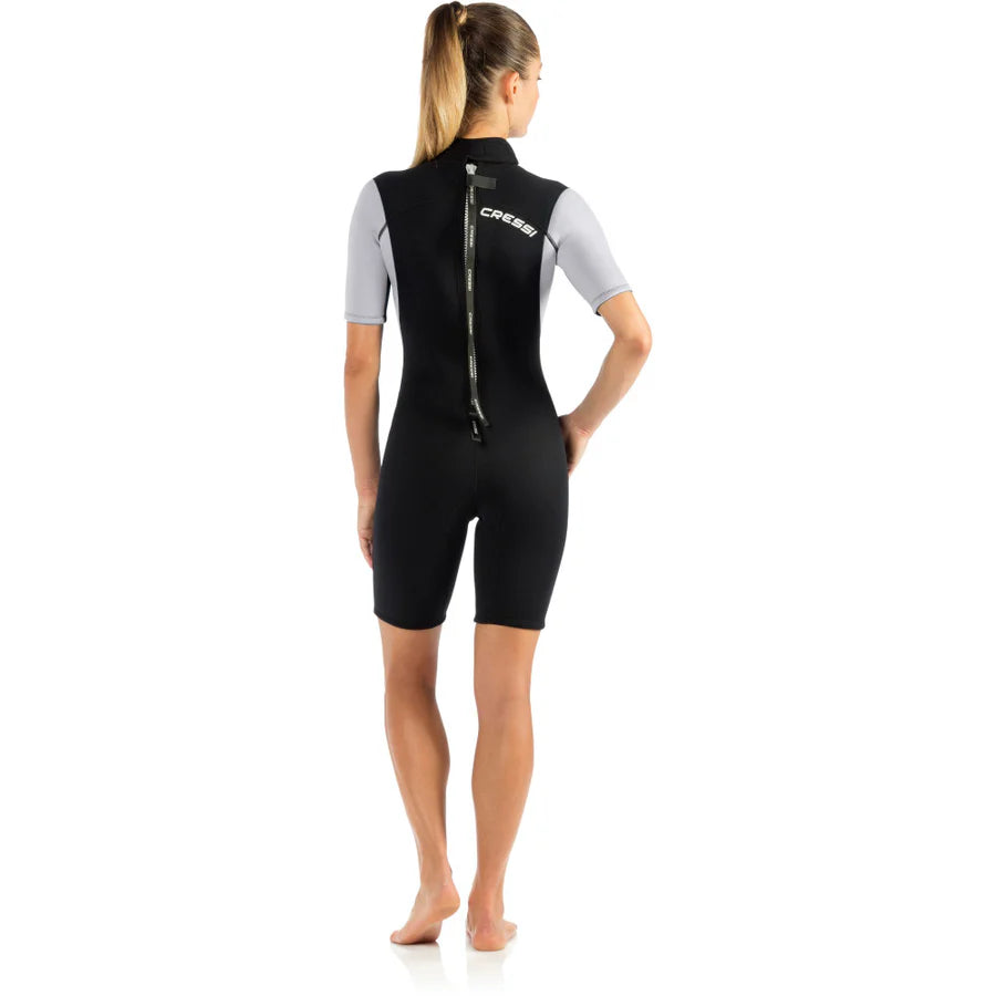 Cressi 2.5mm Med X Women's Shorty Wetsuit | Cressi Diving Gear Canada.