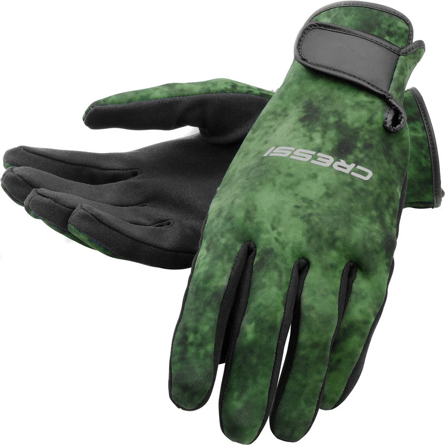Cressi 2mm Green Hunter Gloves | Cressi Diving Gear Canada.