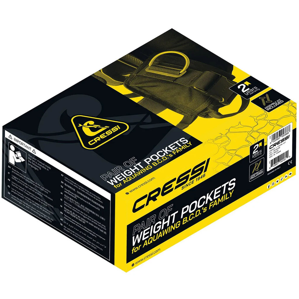 Cressi Aquawing Modular Ballast System Kit | Cressi Diving Gear Canada.