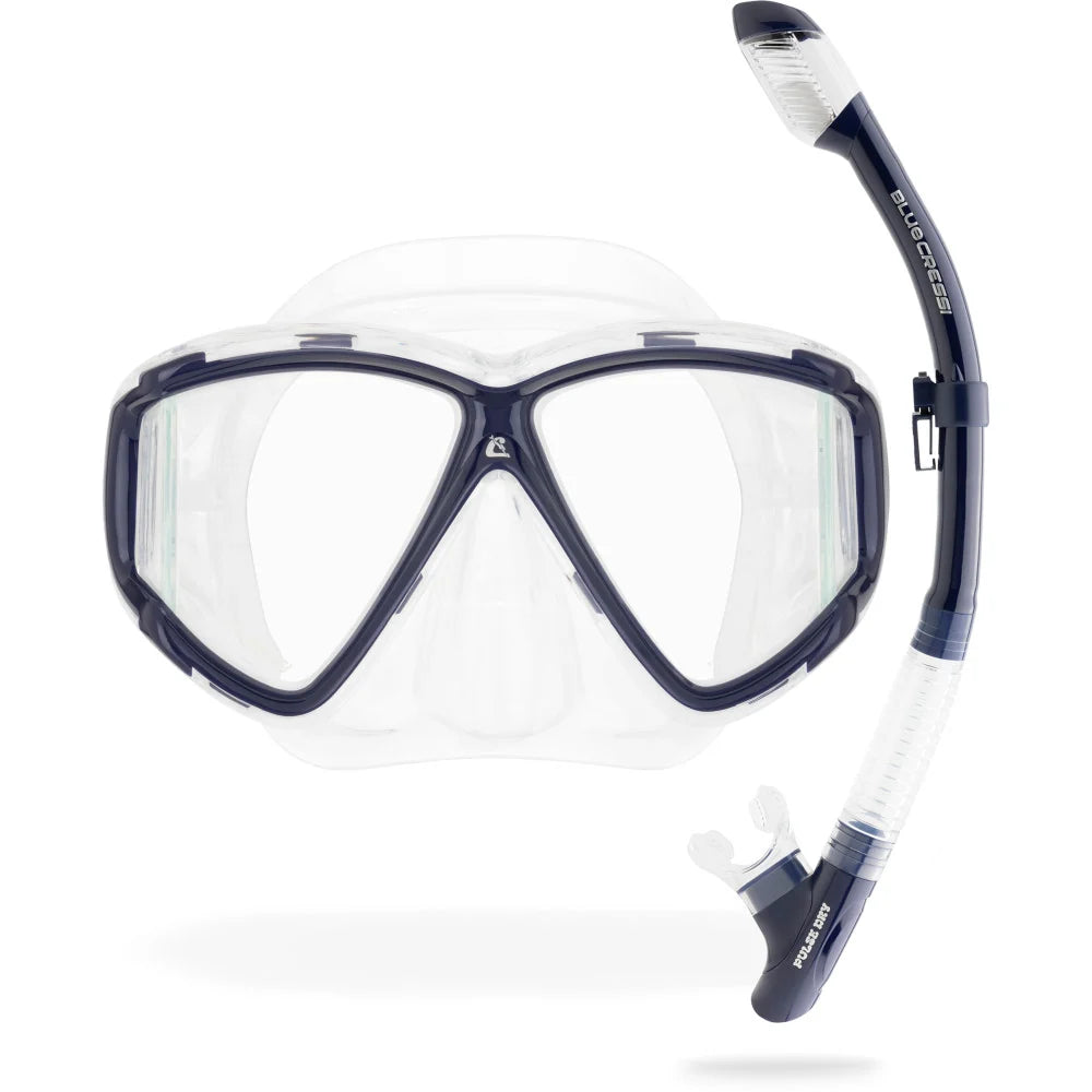Cressi Quattro + Pulse Snorkelling Combo | Cressi Diving Gear Canada.