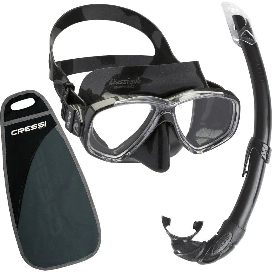 Cressi Perla & Mexico Mask & Snorkel Set | Cressi Diving Gear Canada.
