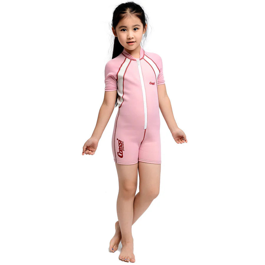Cressi Kids Swimsuit Short Sleeve Girl | Cressi Diving Gear Canada.