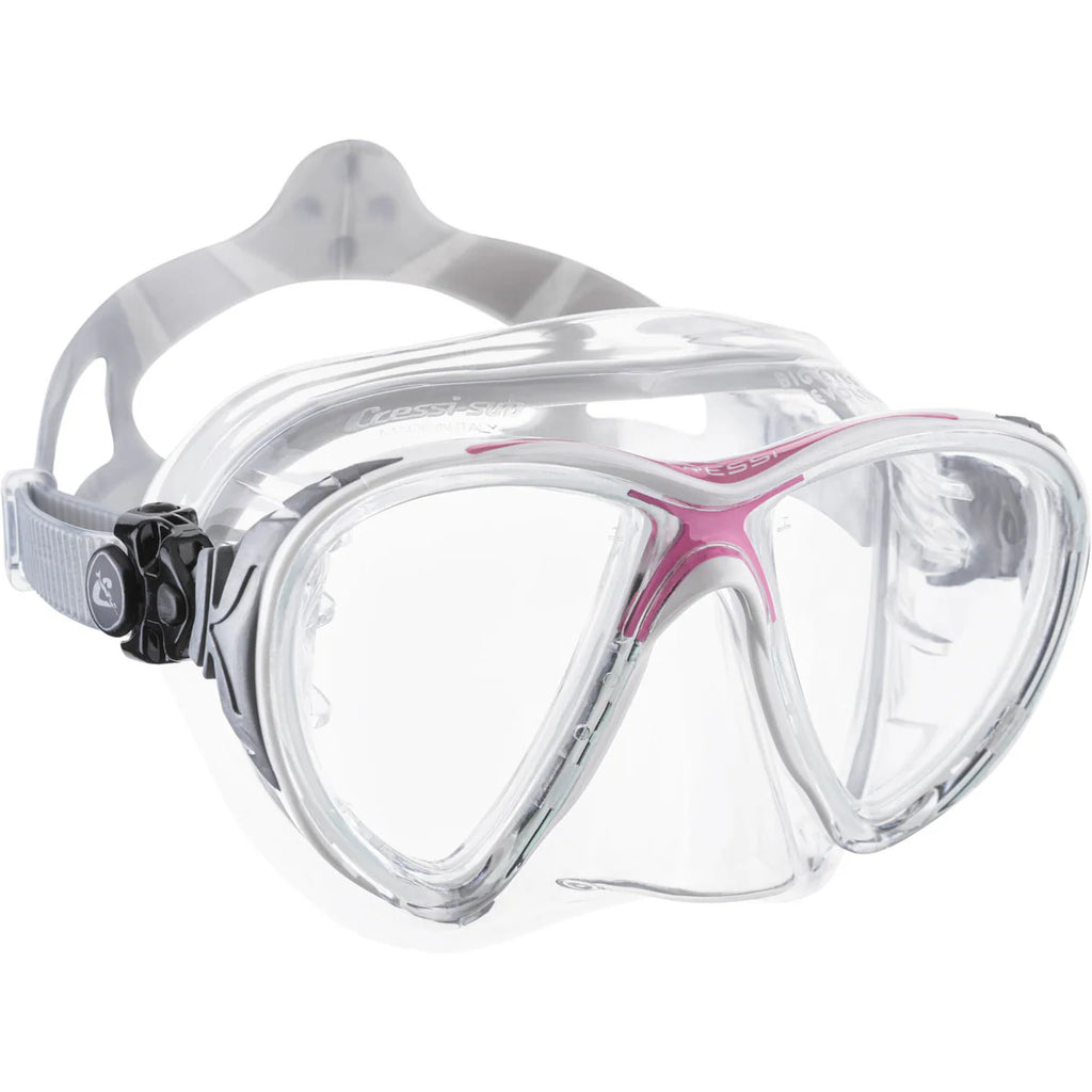 Cressi Big Eyes Evolution Crystal Dive Mask | Cressi Diving Gear Canada.