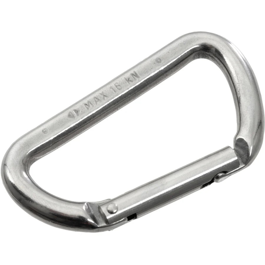 Cressi Carabiner Asymmetric Inox 316 | Cressi Diving Gear Canada.