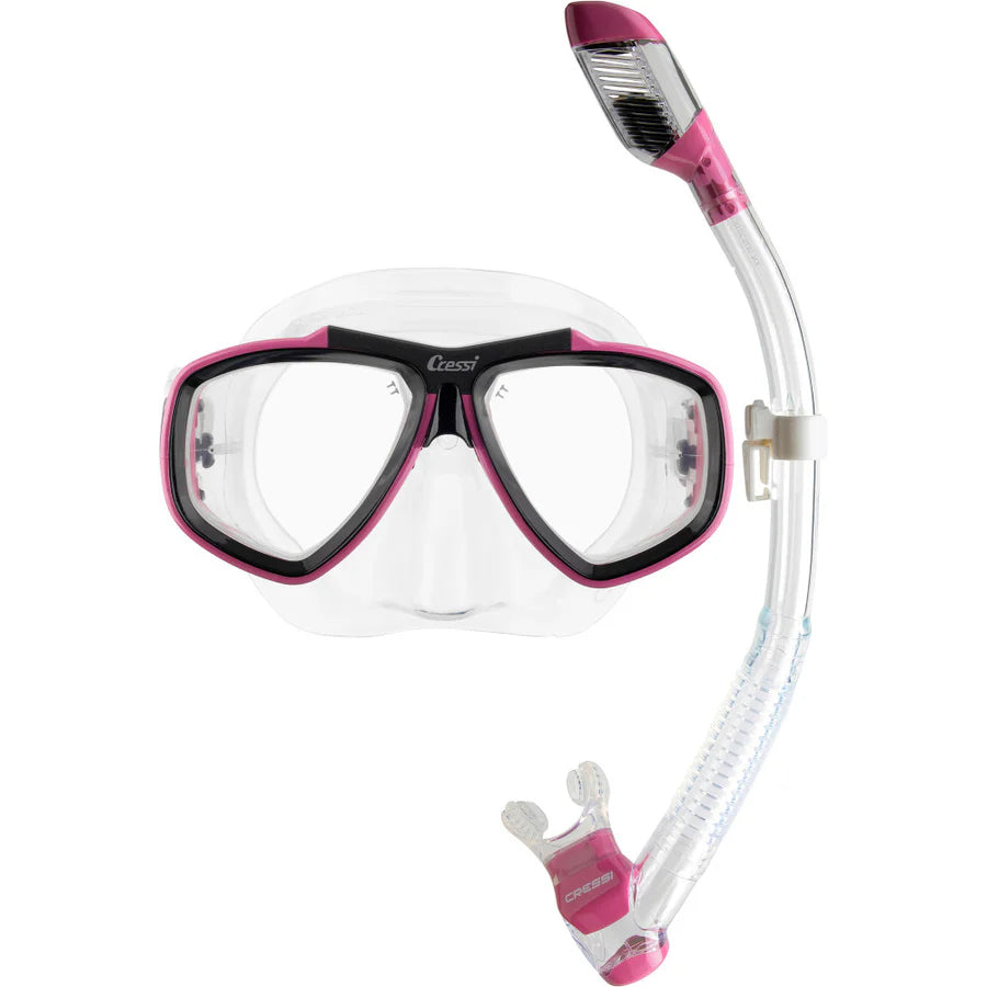 Cressi Focus & Supernova Dry Snorkelling Set | Cressi Diving Gear Canada.