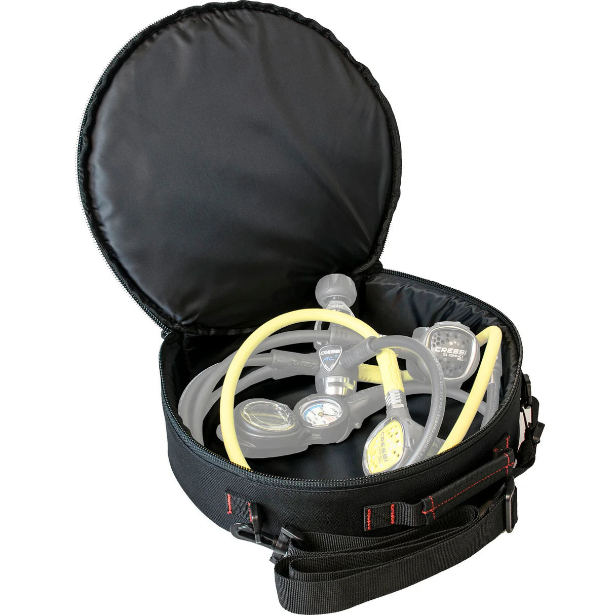 Cressi 360 Degree Regulator Bag Red | Cressi Diving Gear Canada.