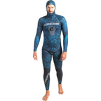 Cressi 3.5mm Tokugawa Open Cell with a Hood Men's 2-Piece Freediving Wetsuit | Cressi Diving Gear Canada.
