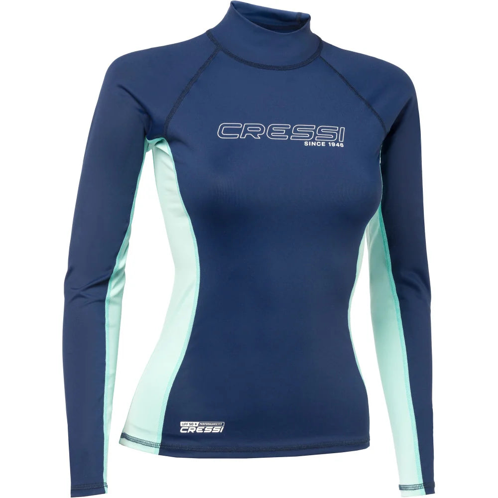 Cressi Fit Cut Long Sleeve Women's Rash Guards | Cressi Diving Gear Canada.