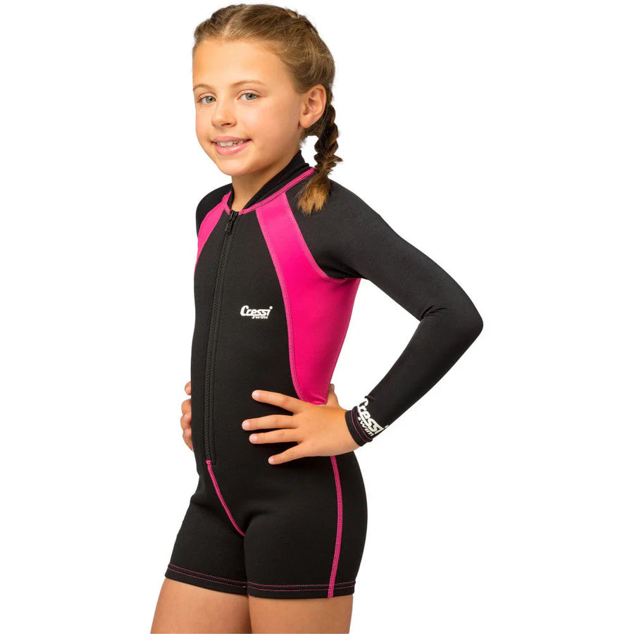 Cressi Kid's Swimsuit Long Sleeve Girl | Cressi Diving Gear Canada.