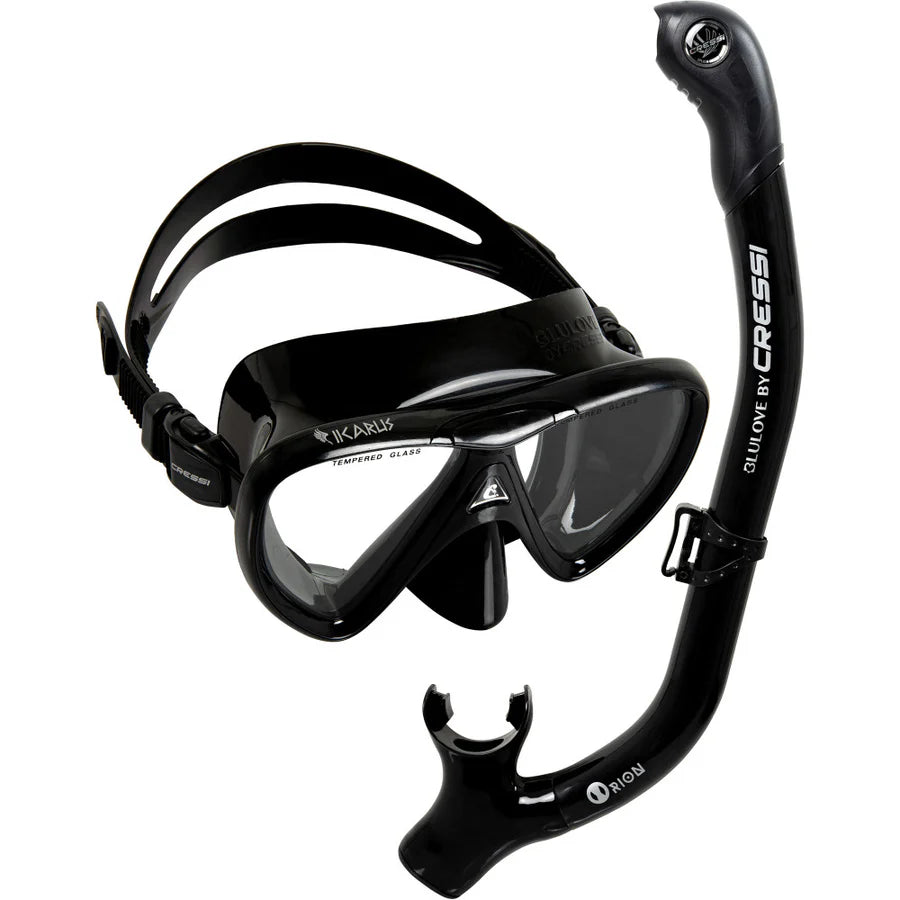 Cressi Ikarus & Orion Snorkelling Combo | Cressi Diving Gear Canada.