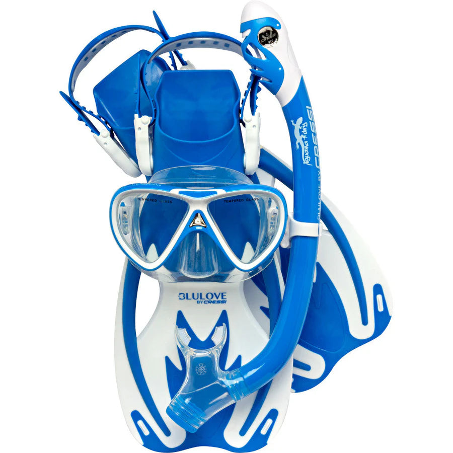 Cressi Ocean Kid's Snorkelling Set | Cressi Diving Gear Canada. Main image
