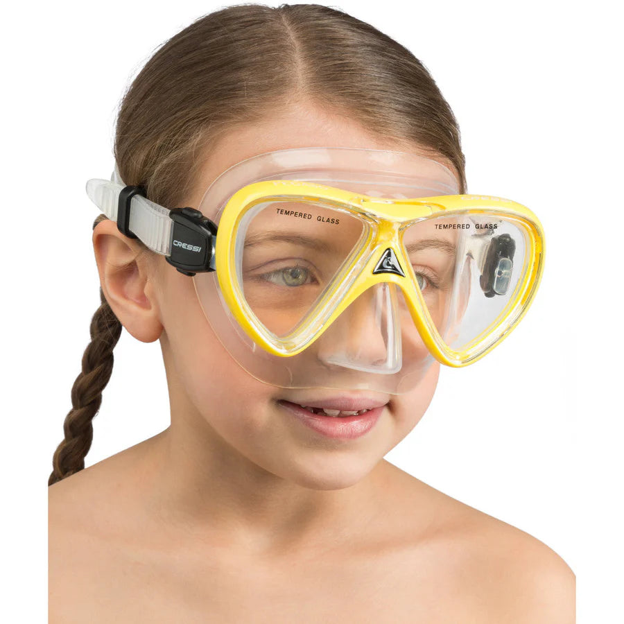 Cressi Pegaso & Iguana Kid's Snorkelling Combo | Cressi Diving Gear Canada.