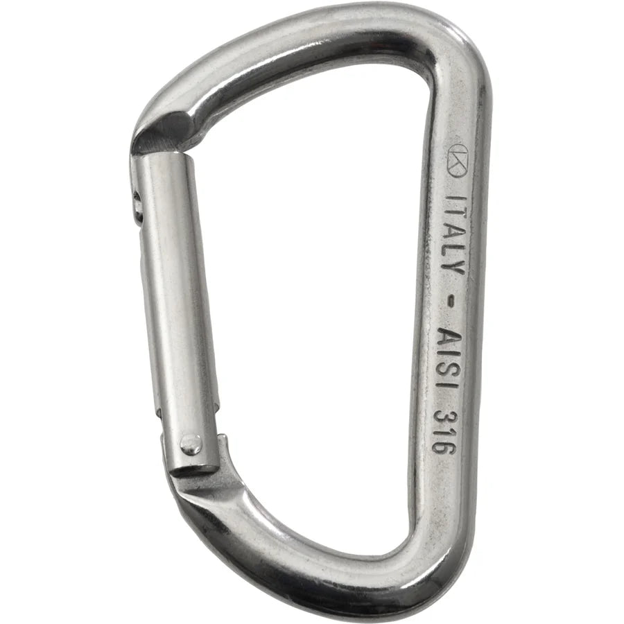 Cressi Carabiner Asymmetric Inox 316 | Cressi Diving Gear Canada.