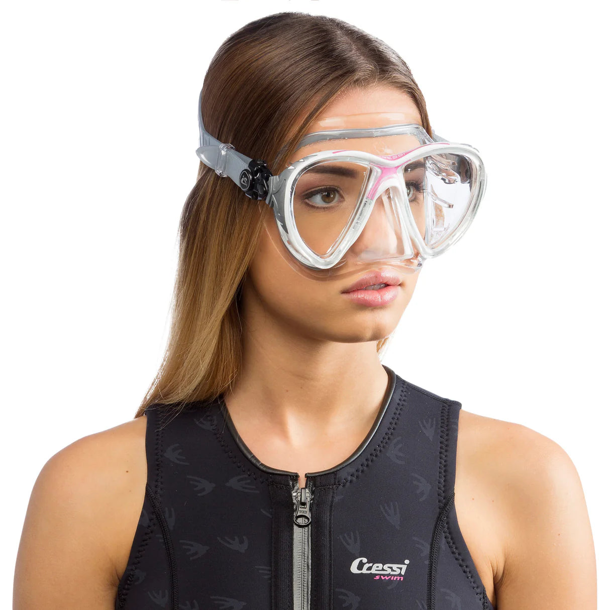 Cressi Big Eyes Evolution Crystal Dive Mask | Cressi Diving Gear Canada.