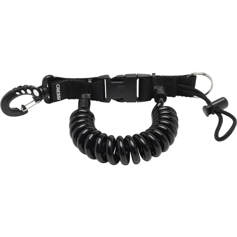 Cressi Spiral Lanyard with Ring | Cressi Diving Gear Canada.