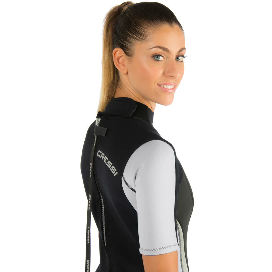 Cressi 2.5mm Med X Women's Shorty Wetsuit | Cressi Diving Gear Canada.