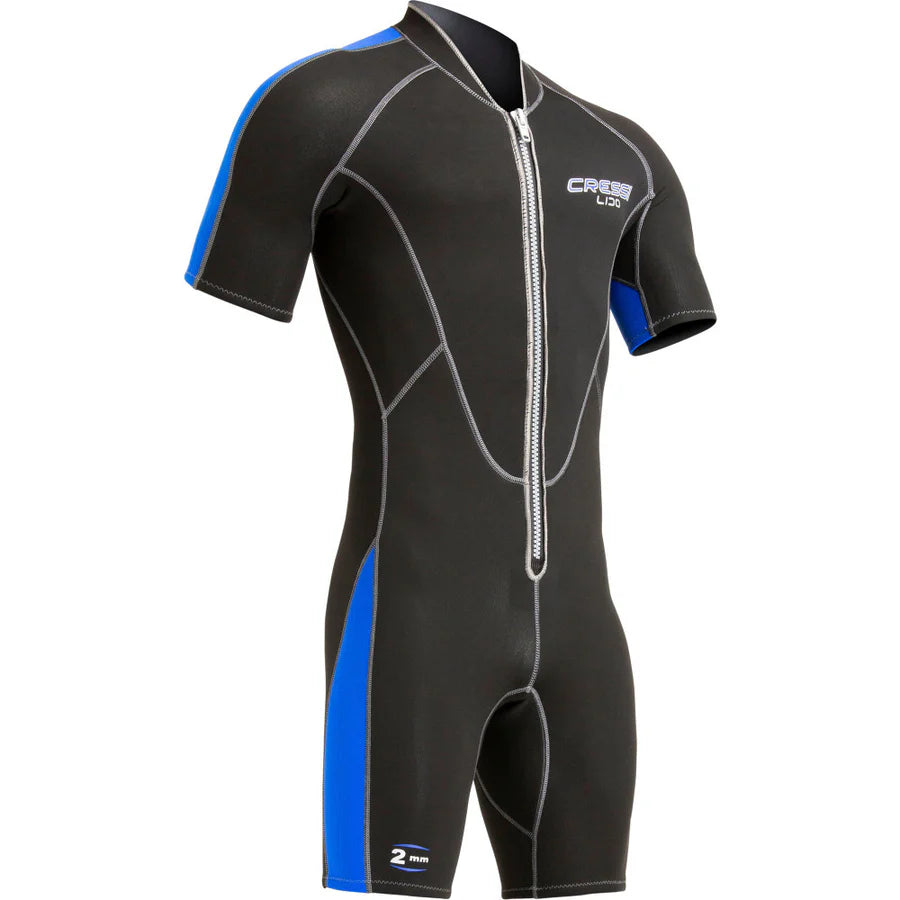 Cressi 2mm Lido Men's Shorty Wetsuit | Cressi Diving Gear Canada.