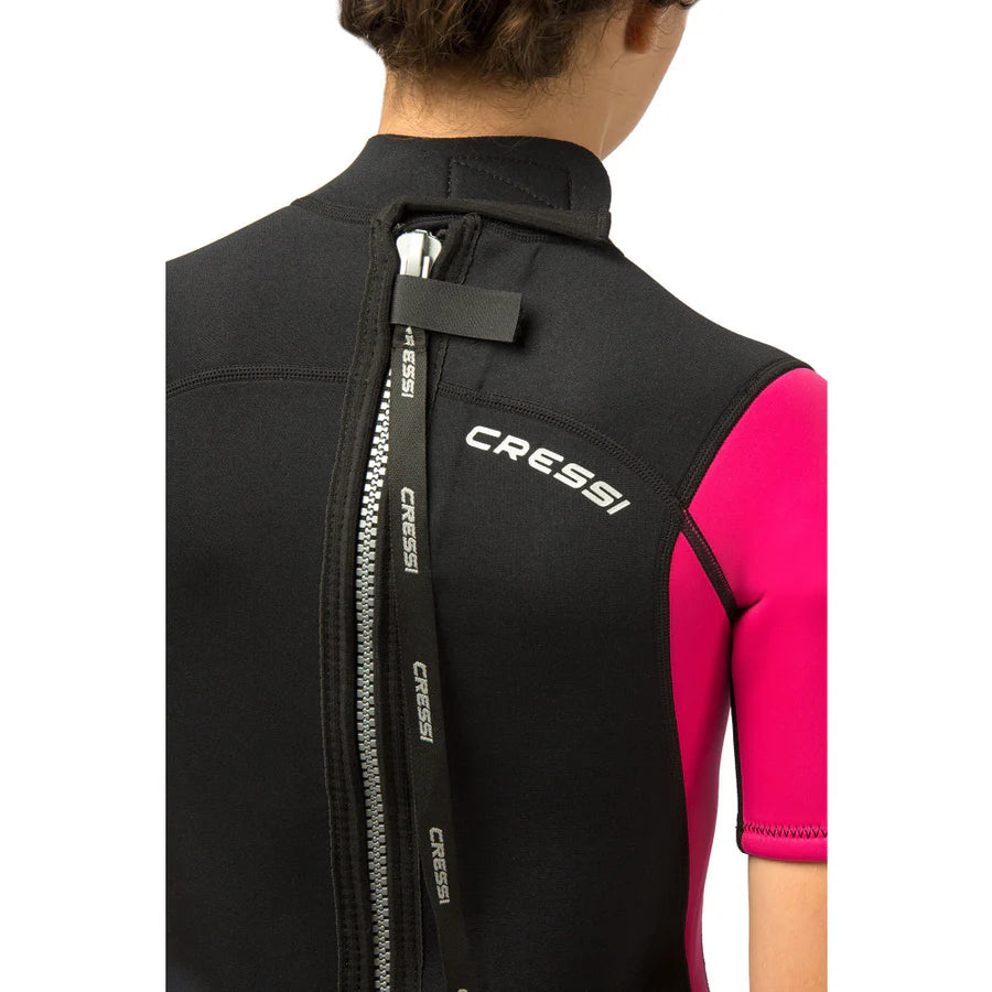 Cressi 2.5mm Med X Shorty Junior Girl's Wetsuit | Cressi Diving Gear Canada.