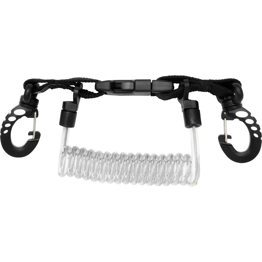 Cressi Spiral Lanyard with Clip Snap | Cressi Diving Gear Canada.