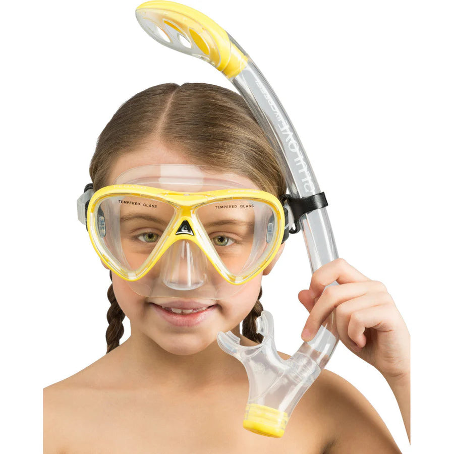 Cressi Pegaso & Iguana Kid's Snorkelling Combo | Cressi Diving Gear Canada.