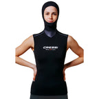 Cressi 2.5/5mm Base Layer Women's Hooded Neoprene Vest | Cressi Diving Gear Canada.