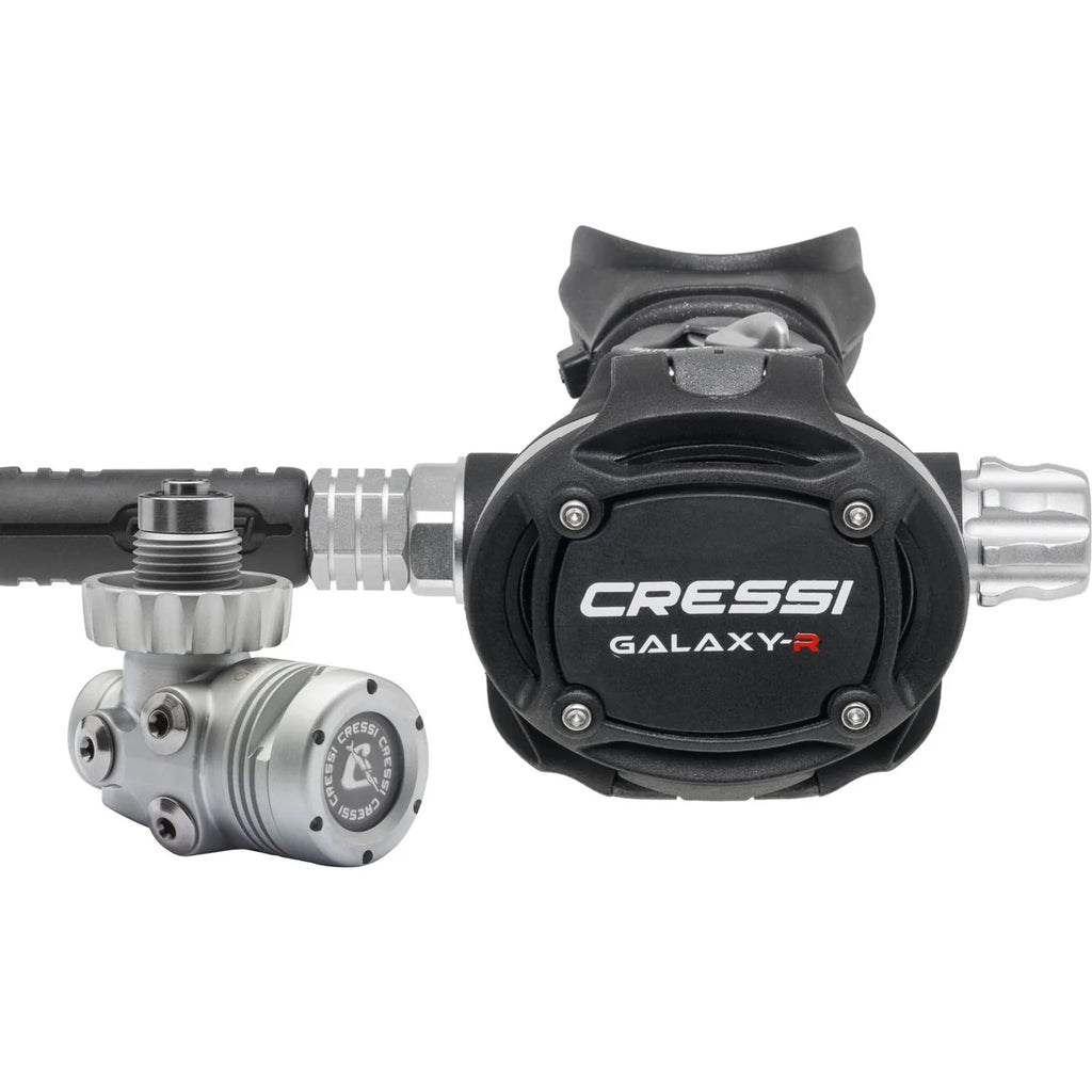 Cressi T10-SC Cromo / Galaxy-R Regulator | Cressi Diving Gear Canada.