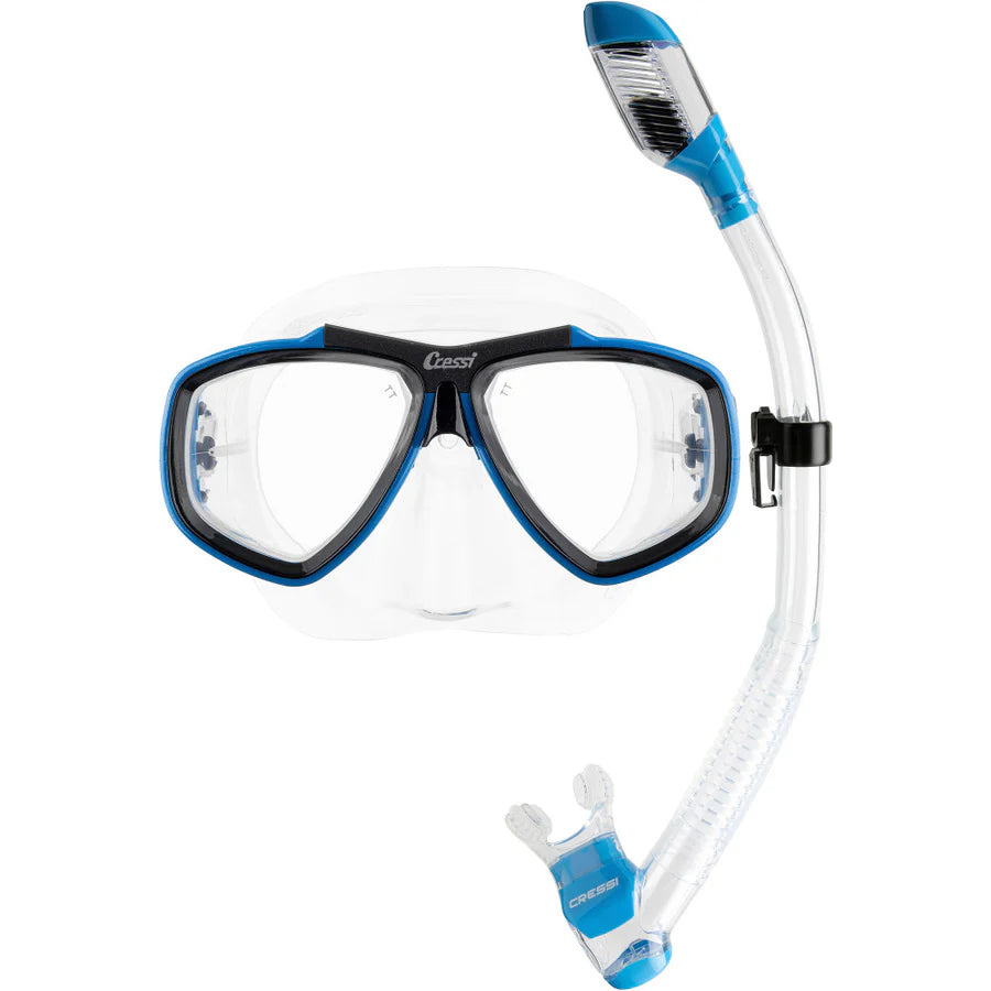 Cressi Focus & Supernova Dry Snorkelling Set | Cressi Diving Gear Canada.