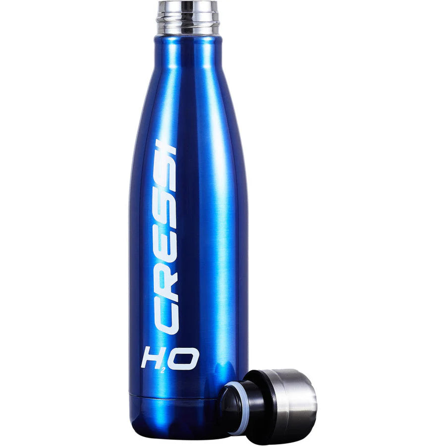 Cressi H2O Double Wall Water Bottle | Cressi Diving Gear Canada.