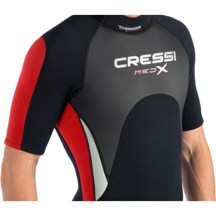 Cressi 2.5mm Med X Men's Shorty Wetsuit | Cressi Diving Gear Canada.