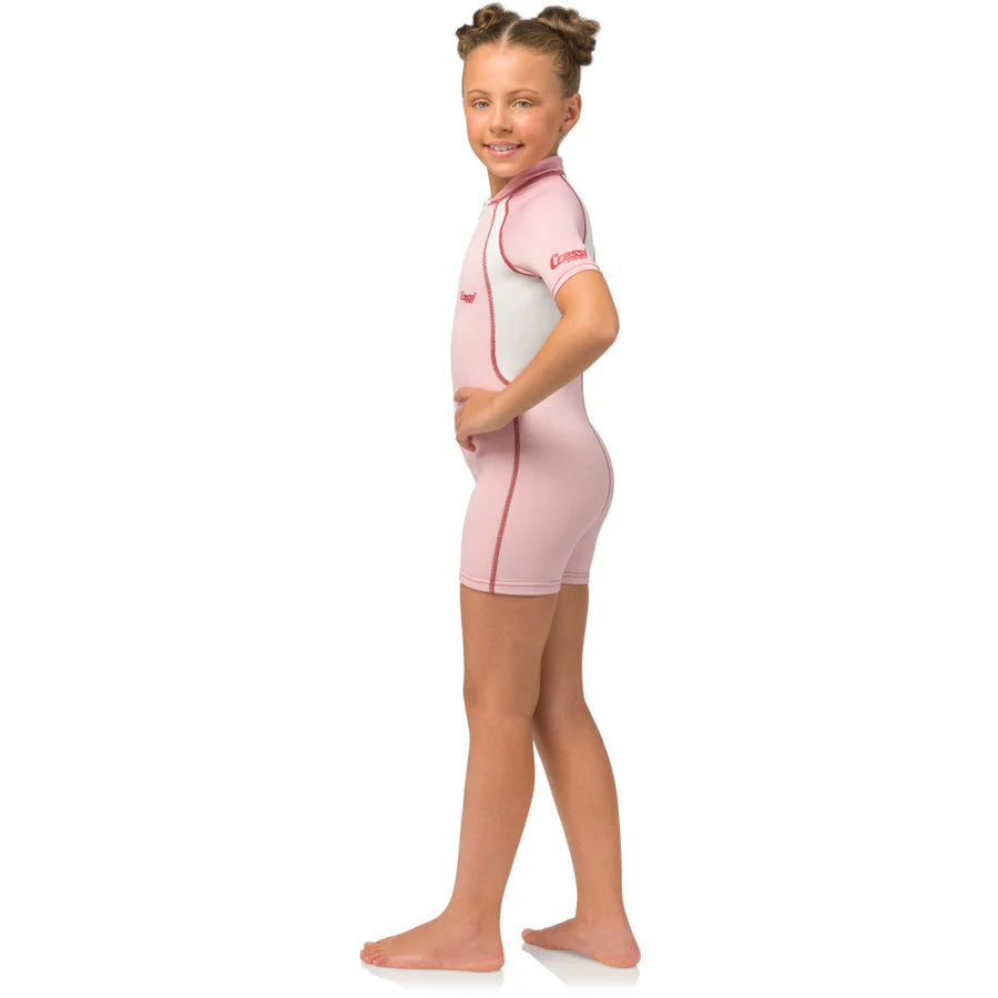 Cressi Kids Swimsuit Short Sleeve Girl | Cressi Diving Gear Canada.