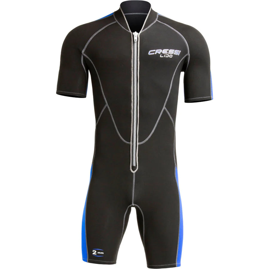 Cressi 2mm Lido Men's Shorty Wetsuit | Cressi Diving Gear Canada.