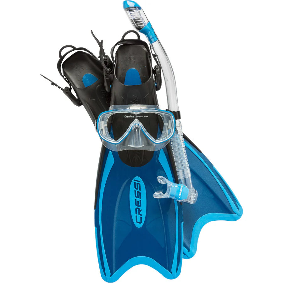 Cressi Palau Long Adjustable Fin (LAF) Package | Cressi Diving Gear Canada. Main image