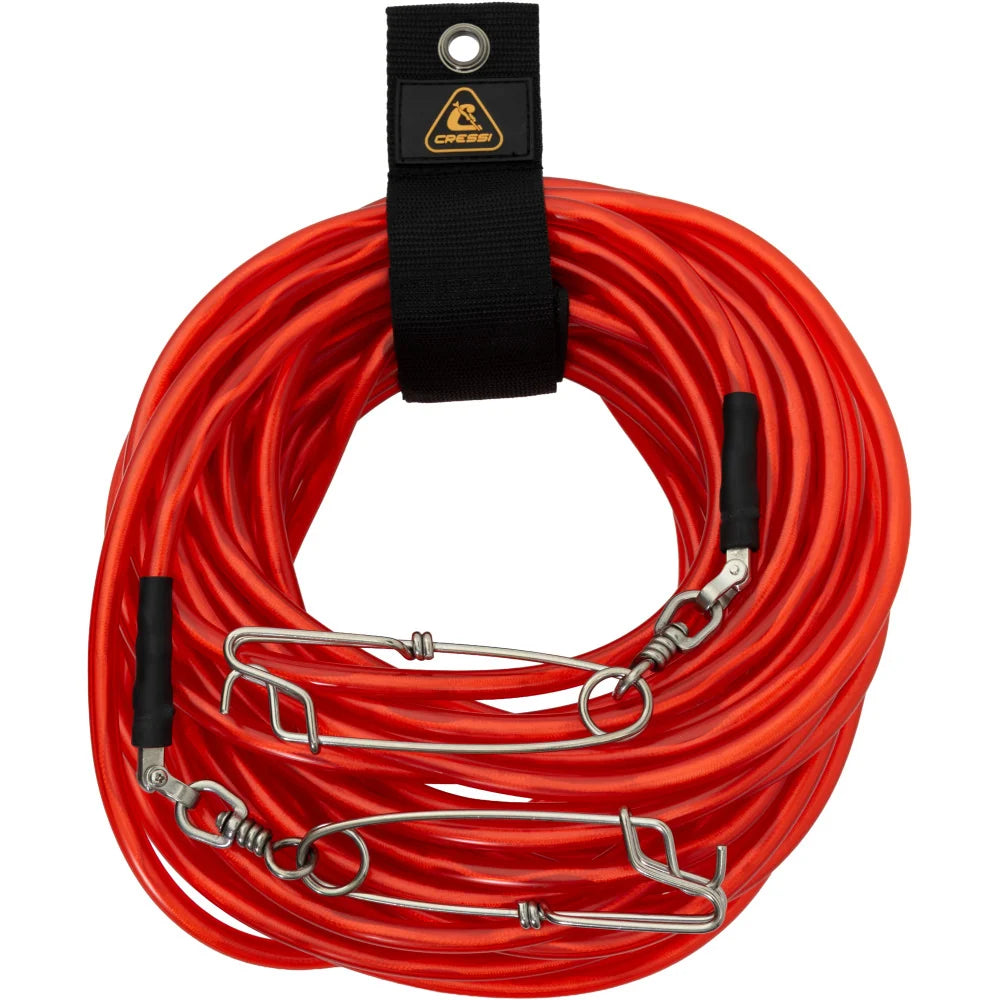 Cressi Elite Float Line with Snap Clips